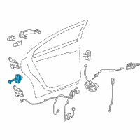 OEM Chevrolet Cruze Limited Door Check Diagram - 94551935