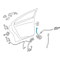 OEM 2016 Chevrolet Cruze Rod Diagram - 96846117