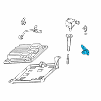 OEM 2019 Cadillac XT4 Crankshaft Position Sensor Diagram - 55507118