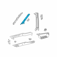 OEM 2005 Dodge Sprinter 2500 Panel-A Pillar Diagram - 5123046AA