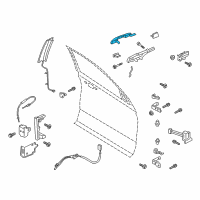 OEM 2021 Lincoln Navigator HANDLE ASY - DOOR - OUTER Diagram - ML7Z-7822405-BAPTM