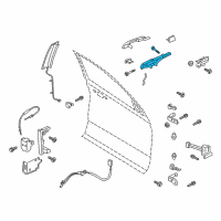 OEM 2019 Lincoln Navigator Latch Diagram - KL7Z-78219A64-A