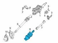 OEM 2022 Cadillac CT4 Lower Shaft Diagram - 85110709