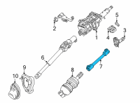 OEM 2022 Cadillac CT4 Intermed Shaft Diagram - 84444683