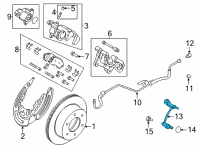 OEM 2022 Ford Bronco SENSOR ASY Diagram - MB3Z-2C190-B