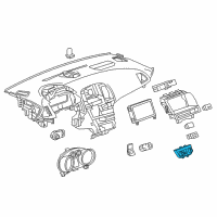 OEM Buick Verano Heater Control Diagram - 20971684