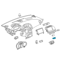 OEM 2011 Chevrolet Cruze Switch Asm-Ignition & Start Diagram - 52102799