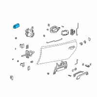 OEM 1996 BMW 318ti Actuator Diagram - 67-11-8-353-012