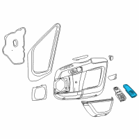 OEM 2015 Ram ProMaster 3500 Switch-Front Door Diagram - 1ZP67JXWAD