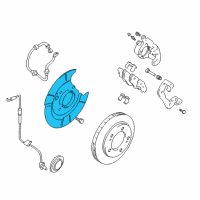 OEM 1999 Chevrolet Tracker SHIELD Diagram - 30023815