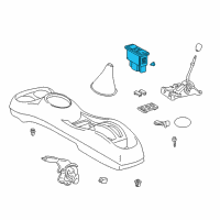 OEM 2002 Toyota Echo Lock Switch Diagram - 84930-52010