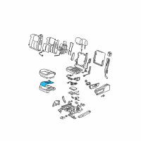OEM 2005 Cadillac Escalade EXT Seat Heater Diagram - 88940288