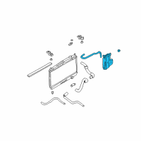 OEM 2004 Nissan Frontier Tank Assy-Reserve Diagram - 21710-VN20A