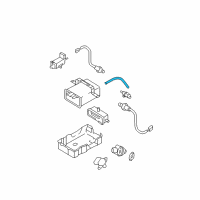 OEM 2006 Hyundai Santa Fe Pipe Assembly-Ventilator Diagram - 31454-26310