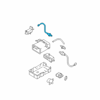 OEM 2003 Hyundai XG350 Sensor Assembly-Oxygen, RH Diagram - 39210-39800