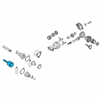 OEM Infiniti M35 Joint Assembly Outer Diagram - 39211-EG010