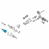 OEM 2007 Infiniti M35 Joint Assembly Outer Diagram - 39211-EG010