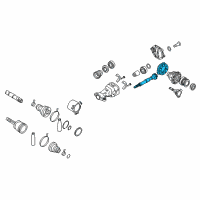 OEM 2017 Nissan 370Z Gear Set-Final Drive Diagram - 38100-0F56A