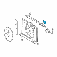 OEM 2018 Toyota Corolla iM Module Diagram - 89257-K0010