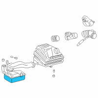 OEM 2001 Kia Optima Duct-Air Diagram - 2821037522