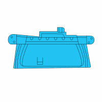 OEM Dodge Lamp-Center High Mounted Stop Diagram - 4806263AC