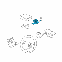 OEM Honda Reel Assembly, Cable (Furukawa) Diagram - 77900-S84-A02