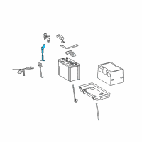 OEM Lexus LS460 Wire, Earth Diagram - 82284-50010