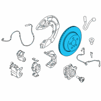 OEM 2020 BMW 840i Gran Coupe BRAKE DISC VENTIL.W.PUNCHED Diagram - 34-20-6-896-222