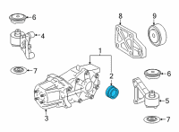 OEM Lexus NX200t Seal, Type T Oil Diagram - 90311-37004