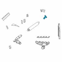 OEM Dodge Viper SPOUT-TAILPIPE Diagram - 5290178AJ