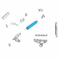 OEM Dodge Viper Resonator-Exhaust Diagram - 5290387AF