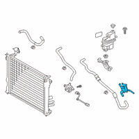 OEM Toyota Camry Inverter Cooler Diagram - G125A-33010