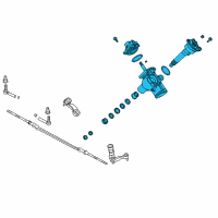 OEM 2010 GMC Sierra 2500 HD Gear Assembly Diagram - 19330624