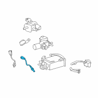 OEM 2021 Lexus LX570 Sensor, Oxygen Diagram - 89465-60530