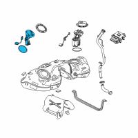 OEM 2018 Cadillac ATS Fuel Sender Kit Diagram - 84049216