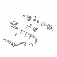 OEM 1997 Acura CL Wire, Resistance (No.6) Diagram - 32706-P8A-A01