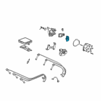 OEM 1999 Acura CL Head, Rotor Diagram - 30103-P8A-A01