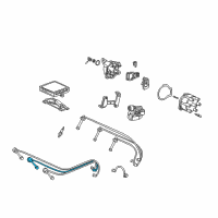 OEM 1999 Acura CL Wire, Resistance (No.5) Diagram - 32705-P8A-A01