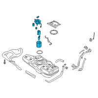 OEM Hyundai Elantra Assy Diagram - 31120-F2600