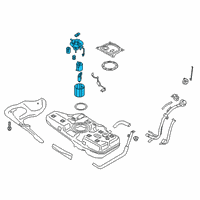 OEM 2019 Hyundai Elantra Assy Diagram - 31120-F2600