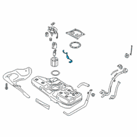 OEM 2021 Kia Forte Fuel Pump Sender Assembly Diagram - 94460M7000