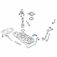 OEM Kia Hose-Fuel Filler Diagram - 31036M7500