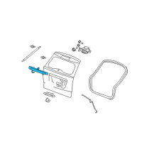 OEM 2009 Jeep Compass Bar-Light Support Diagram - ZH33WS2AK