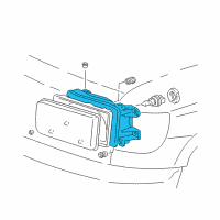 OEM Toyota Housing Diagram - 81105-35231
