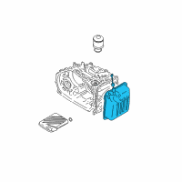 OEM 2003 Chrysler Sebring Pan-Transmission Oil Diagram - MD763470