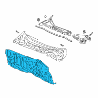 OEM 2016 Honda Accord Dashboard (Lower) Diagram - 61500-T2F-A50ZZ