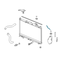 OEM Honda Accord Tube B, Reserve Ta Diagram - 19104-5A2-A00