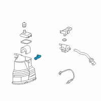 OEM Cadillac XT5 Vent Control Solenoid Diagram - 84802774