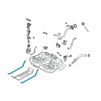 OEM 2012 Kia Optima Band Assembly-Fuel Tank Diagram - 312104R000