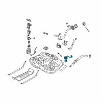 OEM 2011 Kia Optima Valve Assembly-Fuel Ventilator Diagram - 311554R500